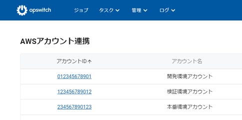 opswitchご利用画面イメージ